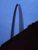 First View of Arch - On the Way to the Blues Cruise